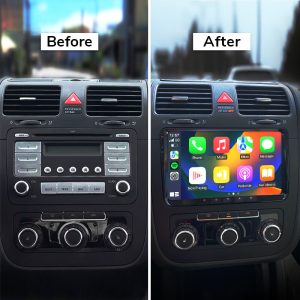 Volkswagen Polo Android Stereo 9" Head Unit with CarPlay 6 VWA12S 6G 13