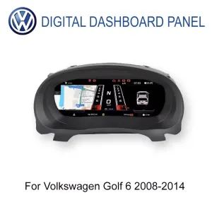 Volkswagen Golf 6 Digitaal Instrumentenpaneel 2008-2014 12,3 inch IPS LCD