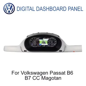 Volkswagen Passat B6 B7 CC Magotan IPS LCD digitaal instrumentenpaneel vooraanzicht