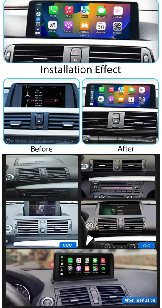 BMW X5 X6 E70 E71 Android Hoofdunit 2010-2013 CIC CCC