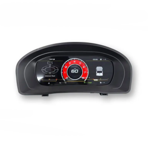 Volkswagen Caddy 2003-2009 9-inch digitaal instrumentenpaneel bovenaanzicht