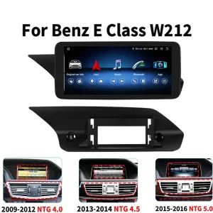 Mercedes W212 Android Stereo Auto 2015-2016 | CarPlay DSP