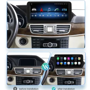 Mercedes W212 Android Stereo Auto 2015-2016 | CarPlay DSP