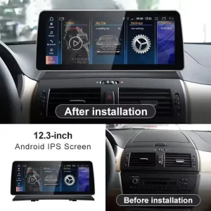 BMW X3 E83 Android Head Unit 2006–2011 CIC/CCC CarPlay Upgrade 4 BMW X3 E83 CIC CCC Android Hoofdunit