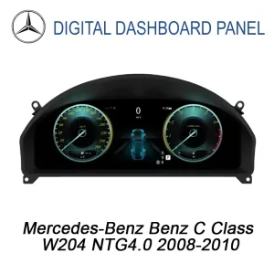Mercedes C Klasse W204 Digitale Maat Cluster 2008-2010 | 12.3″