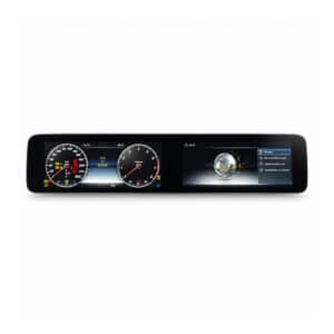 Mercedes W213 Android-autoradio 2016-2019 met dubbel scherm en digitaal dashboard