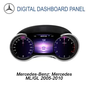Mercedes ML GL Digitaal Cluster 2005-2010 | 12,3″ CarPlay, Android Auto