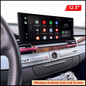 Audi A8 D4 CarPlay Screen 2011–2018 for A8, A8L & S8 4 Android Car Stereo voor Audi A8L 2005-2017 | 12.3" Android 13