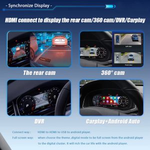 Audi B8 Virtual Cockpit-ombouwset 12,3 inch voor A4, S4, RS4, A5, S5, Q5 en SQ5 (2009-2017) 5 S2e1af3478ae24e65bd0b46c84d8a289ej