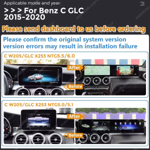 Mercedes W205 Android Hoofdunit