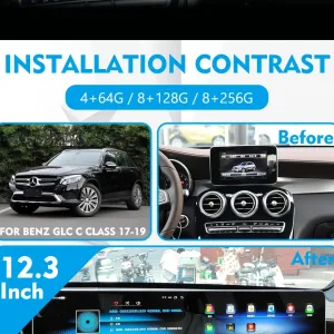 Mercedes W205 Android Hoofdunit