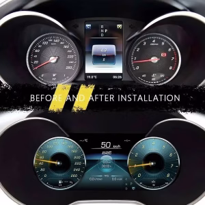 Mercedes C GLC Digital Cluster 2017 W205/X253 NTG5.0 with 12.3-Inch CarPlay 5 Mercedes C GLC Digitaal Cluster 2017 W205 NTG 5.0 | 12.3″ CarPlay