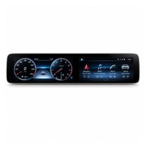 Mercedes W213 Android-autoradio 2016-2019 met dubbel scherm en digitaal dashboard