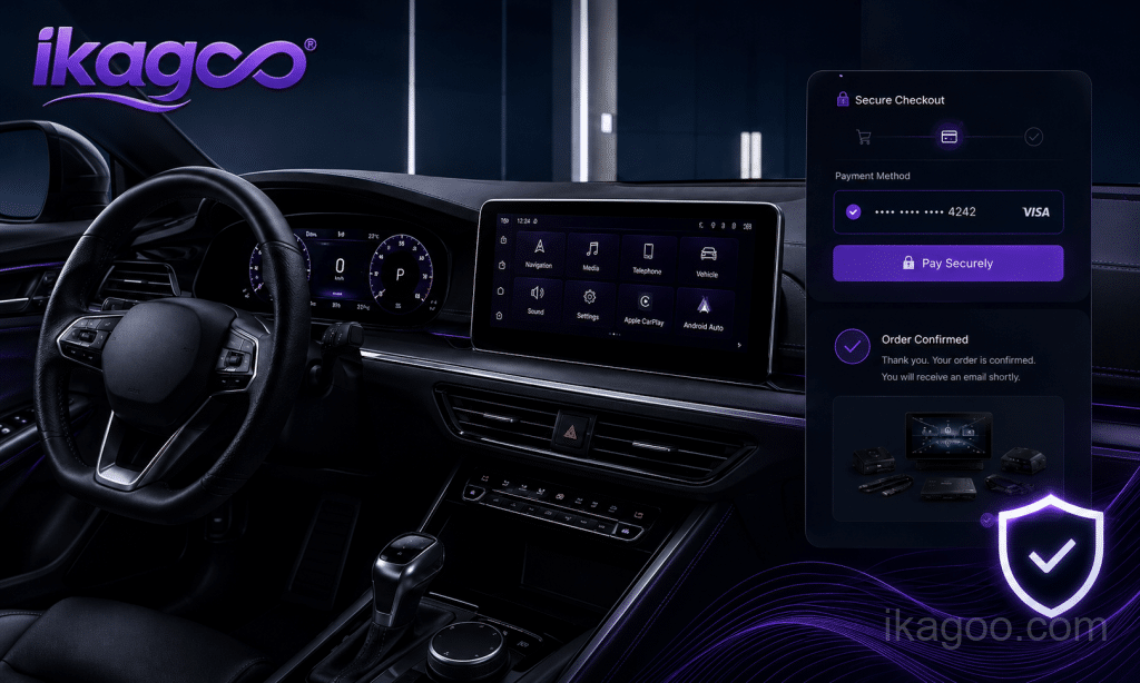 Veilige betalingen voor auto-elektronica – iKAGOO Checkout