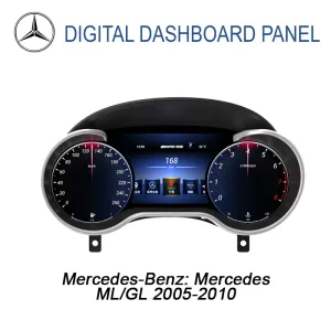 Mercedes ML GL Digitaal Cluster 2012-2015 | 12,3″ CarPlay, Android Auto