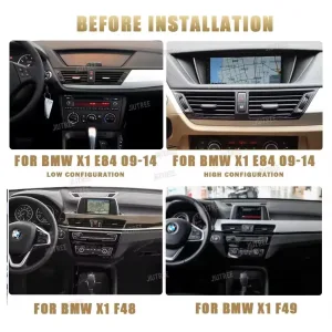BMW X1 Android Hoofdeenheid 2009-2015 | CarPlay Stereo