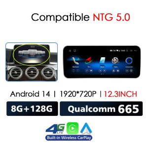 Mercedes Benz C-Klasse W205 GLC X253 V W446 Navigatie Multimedia Auto