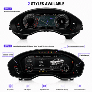 Audi A6 A7 LCD-instrumentenpaneel C7 12,3 CarPlay-kaart- en gegevenssynchronisatie