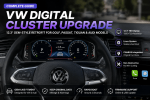 Handleiding voor het upgraden van het digitale instrumentenpaneel van VW