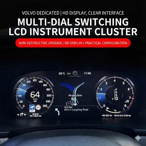 Volvo Digitaal LCD Scherm 12.3" voor XC60, XC90, S90, S60
