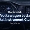Een digitaal instrumentenpaneel voor Volkswagen Jetta installeren