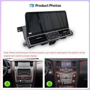 Nissan Armada Y62 Android-autoradio (B)