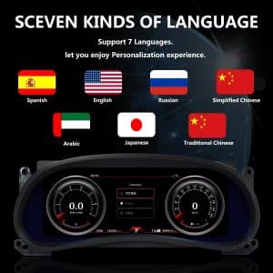Digitale dashboardupgrade voor de Jeep Wrangler JK