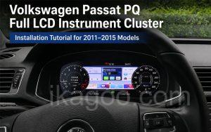 Installatie digitaal instrumentenpaneel Passat