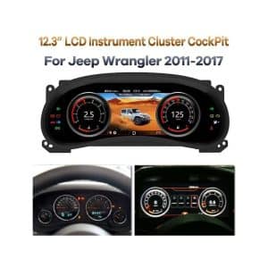Wrangler JK LCD Meter Cluster