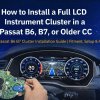 Montagehandleiding voor Passat B6 B7 Cluster | Montage, installatie en bevestiging