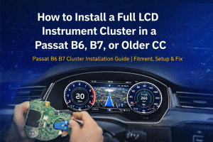 Montagehandleiding voor Passat B6 B7 Cluster | Montage, installatie en bevestiging