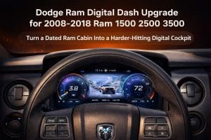 Dodge Ram digitaal dashboard upgrade