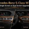 Mercedes-Benz S-Klasse W221 Android Upgrade hoofdunit