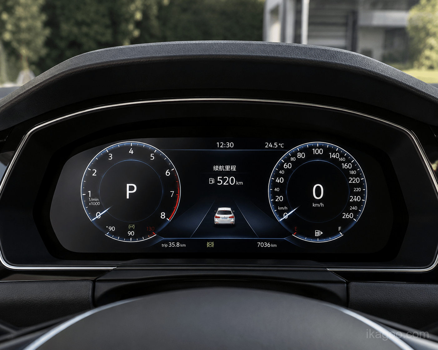 VW Passat B8 digitale instrumentenpaneel retrofit cockpit preview