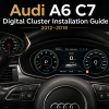 Hoe je een Audi A6 C7 digitaal instrumentencluster installeert (2012-2018)