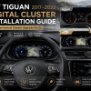 Volkswagen Tiguan MQB digitale cluster installatiegids (2017-2022)