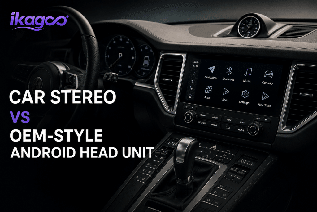 Autoradio versus Android-headunit in OEM-stijl: welke upgrade biedt je de juiste service?