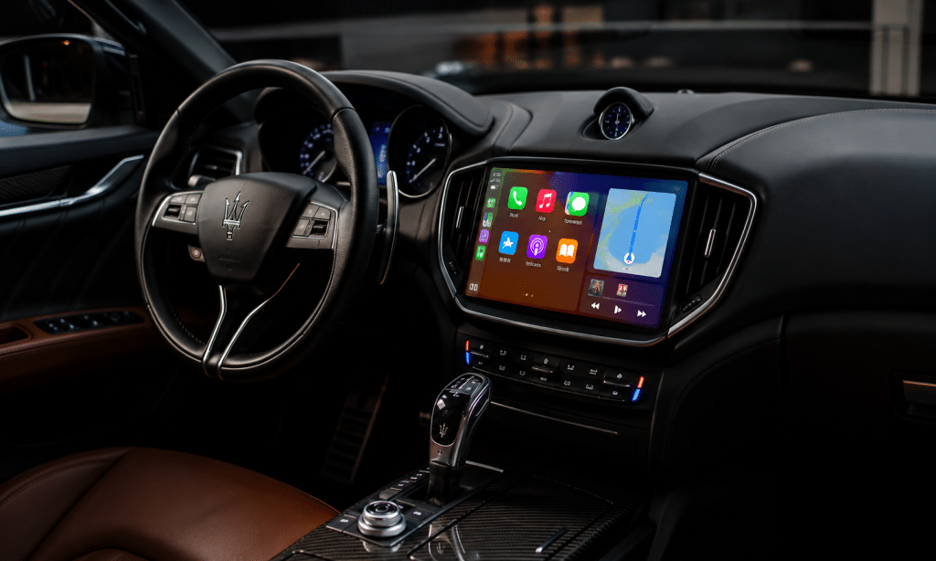 Maserati Ghibli CarPlay QLED-upgrade: laat je Ghibli uit 2014–2017 weer als nieuw aanvoelen