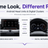 Prijzen van Android-autoradio’s en digitale instrumentenpanelen: hetzelfde uiterlijk, groot prijsverschil