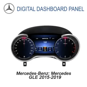 Mercedes GLE digitaal instrumentenpaneel 2015-2019 | 12,3 LCD CarPlay