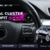 VW Passat B6, B7 en CC: montage en installatie van een digitaal instrumentenpaneel als achterafmontage, en veelvoorkomende oplossingen
