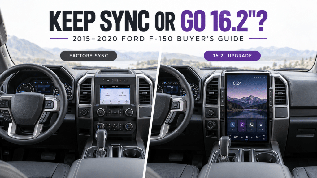 Ford F-150 SYNC vs Tesla-scherm: Is 16.2 inch het waard?