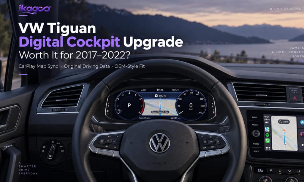 VW Tiguan Digitale Cockpit-upgrade 2017–2022: laat het dagelijkse rijden weer als nieuw aanvoelen