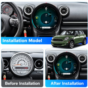 BMW MINI 2011-2015 11.8 inch Android head unit installed visual