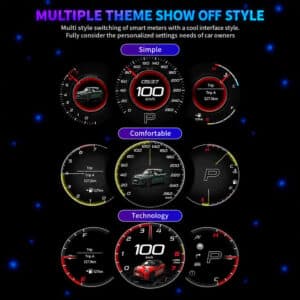 bmw mini cooper digital cluster dashboard themes 01