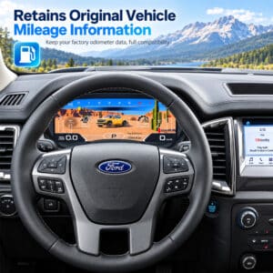 Ford Ranger Everest T7 T8 2016-2021 digitaal instrumentencluster hero vooraanzicht