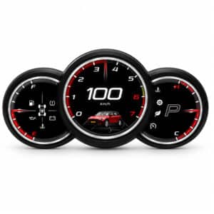 MINI Cooper F55 F56 F57 digital instrument cluster 2014-2023