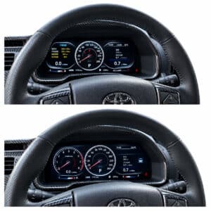 Toyota 4Runner digitaal instrumentencluster geïnstalleerd