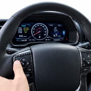 Toyota 4Runner digitaal instrumentencluster geïnstalleerd