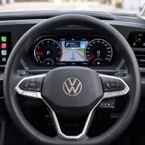 vw caddy digitaal cluster geïnstalleerd mk5